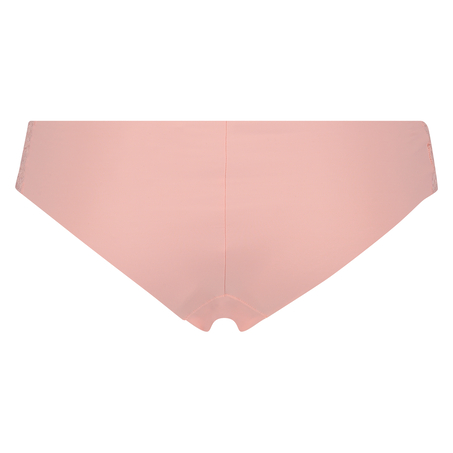 Slip br&eacute;silien Invisible Dentelle, Rose