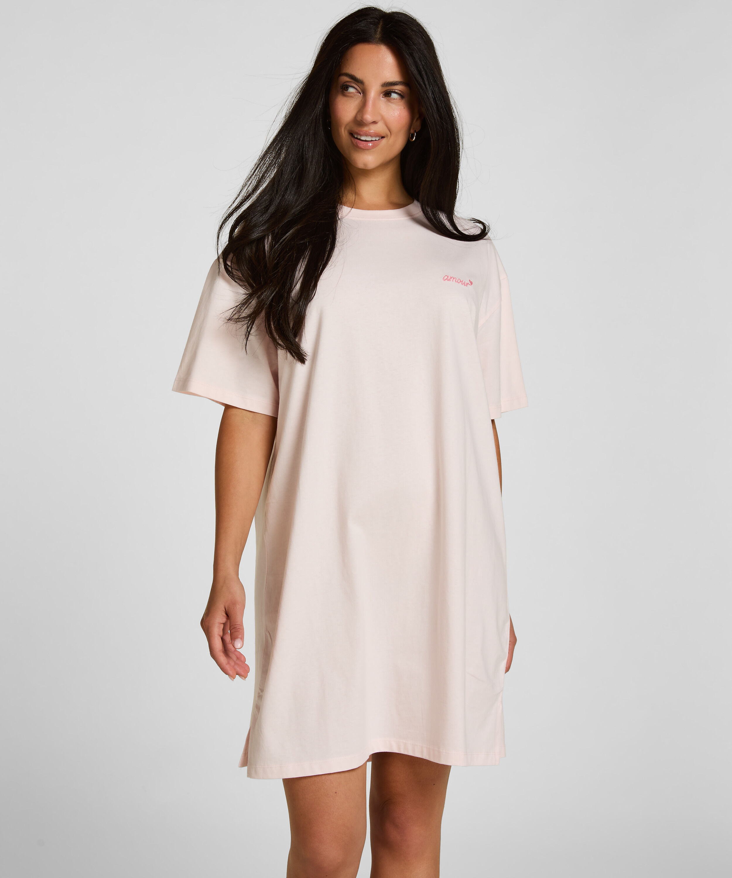Nachthemd, Roze Nachthemd, Roze
