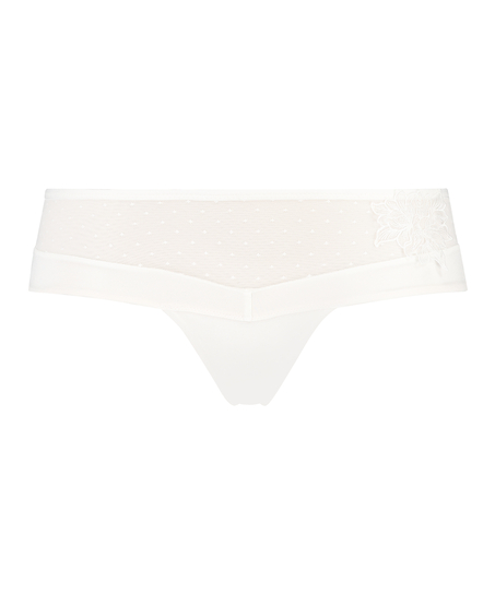 Boxer string Amelia, Blanc