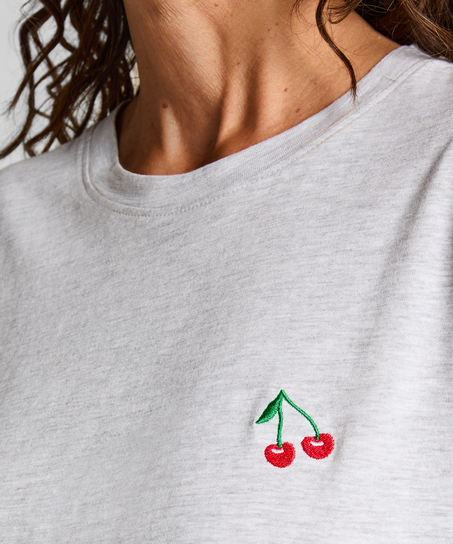 Pyjama en Coton, Gris