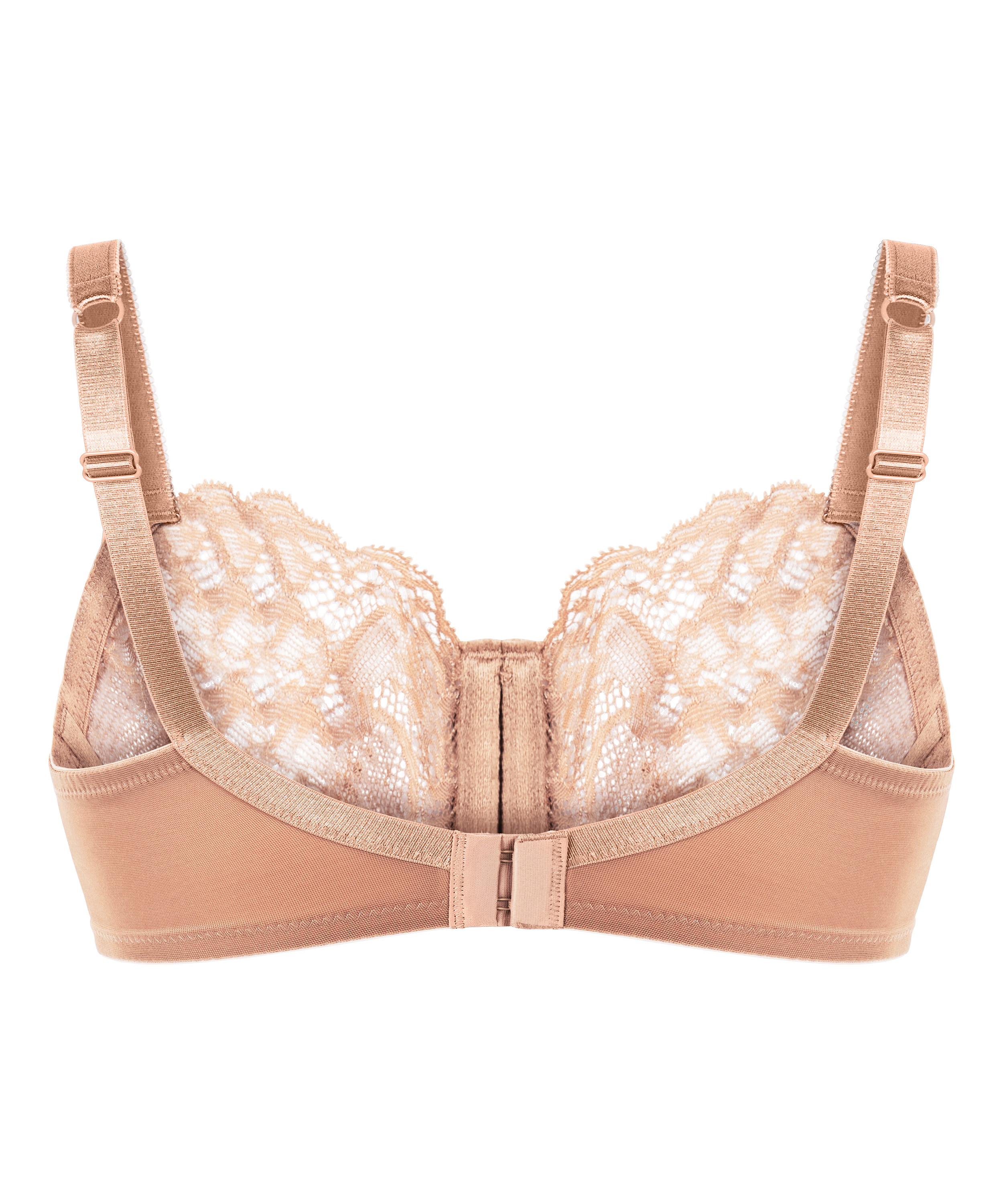 Soutien-gorge &agrave; armatures non-pr&eacute;form&eacute; Sophie, Brun, main