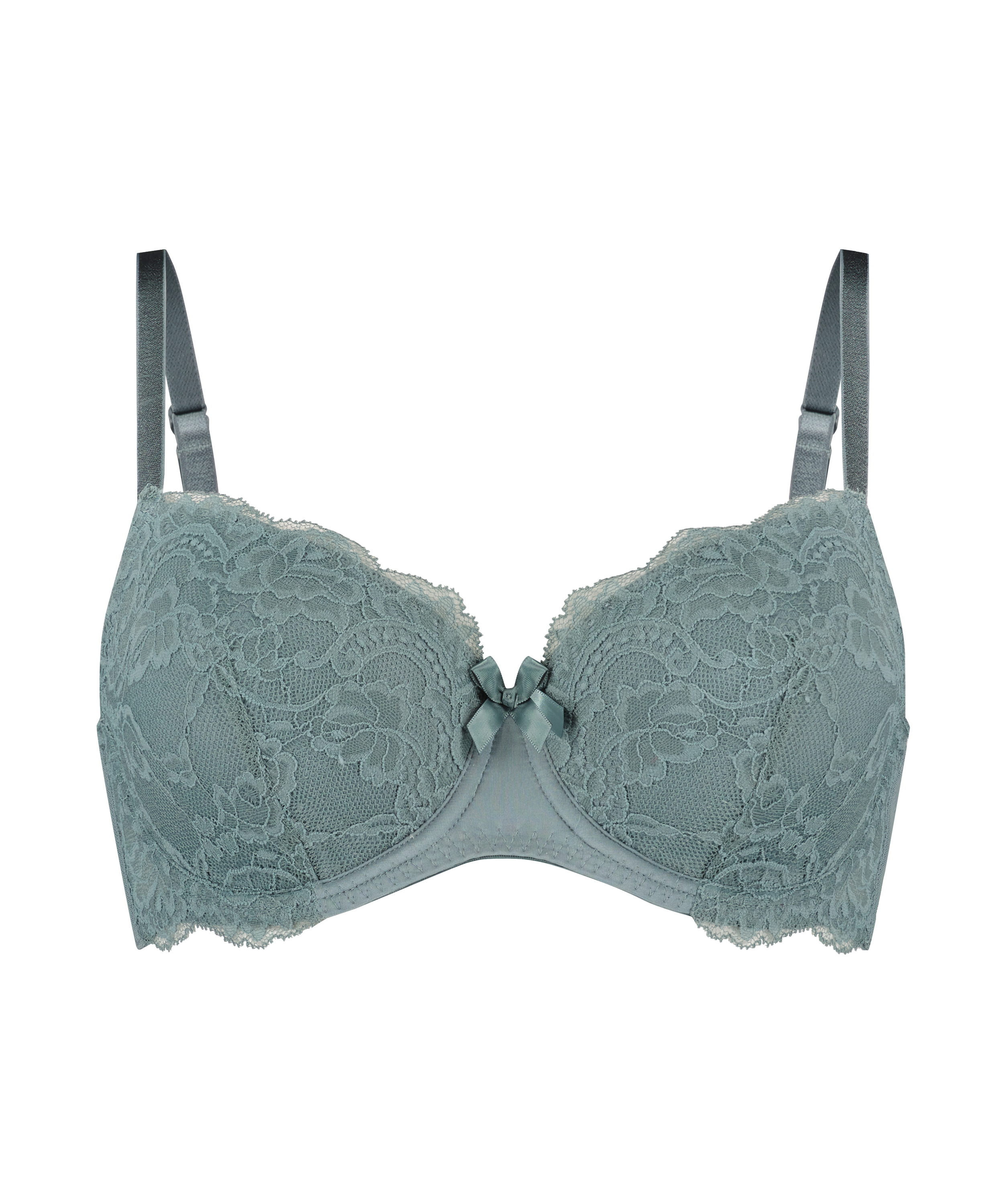 Soutien-gorge &agrave; armatures pr&eacute;form&eacute; Teddy, Vert, main