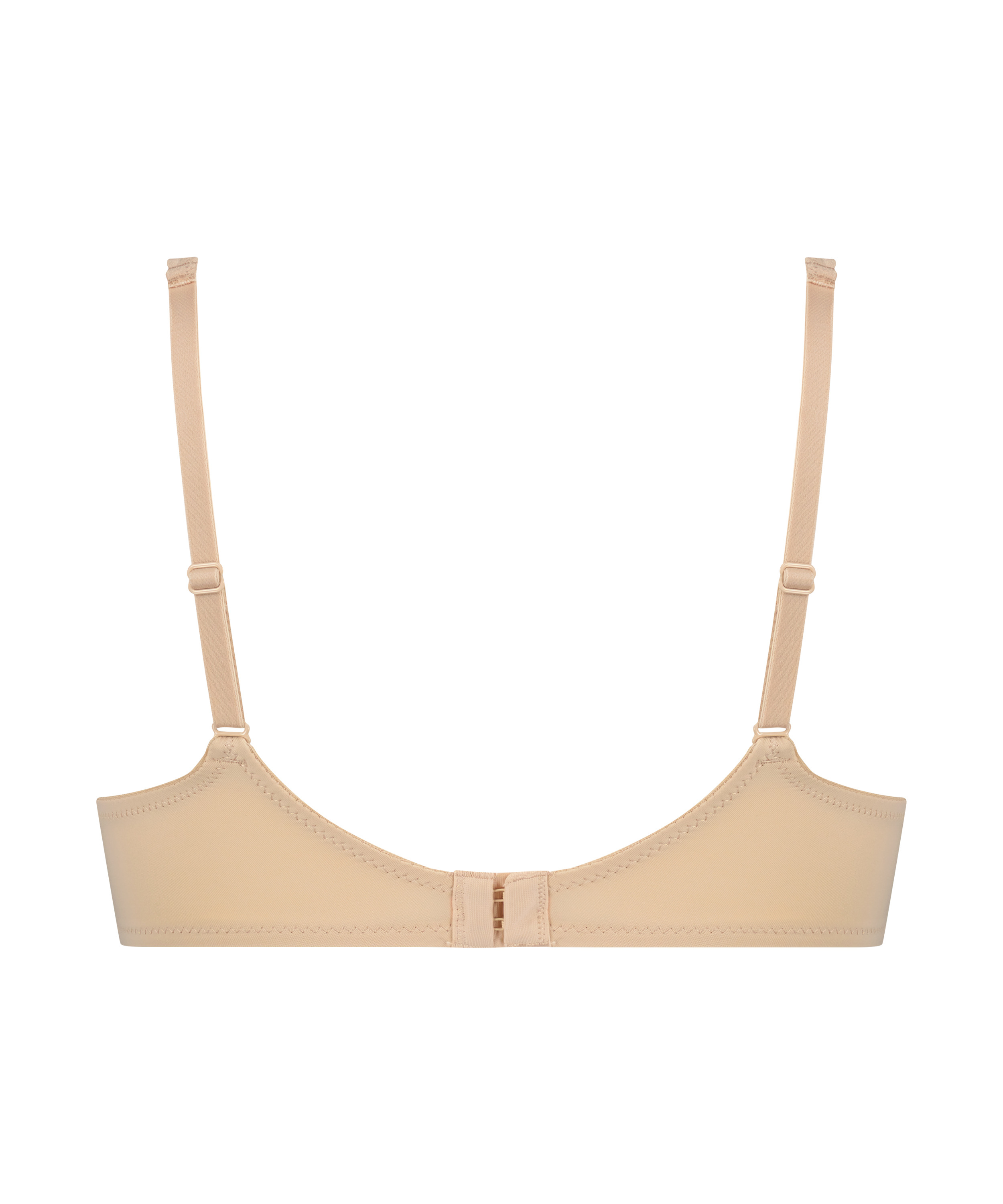 Voorgevormde beugel bh Satin lace, Beige, main