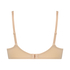 Voorgevormde beugel bh Satin lace, Beige