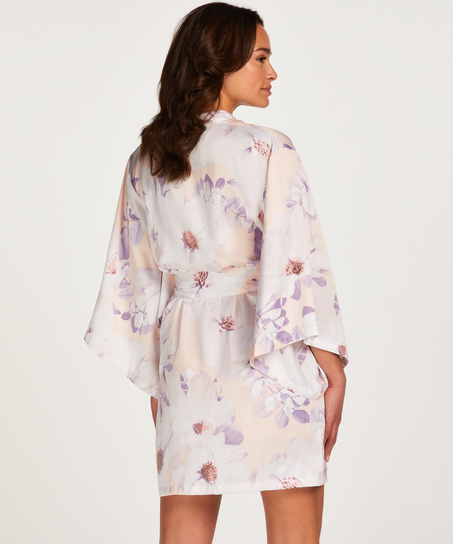 Kimono satin, Roze