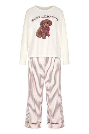 Hunkemöller Pyjama Set Viscose Wit, foto 3