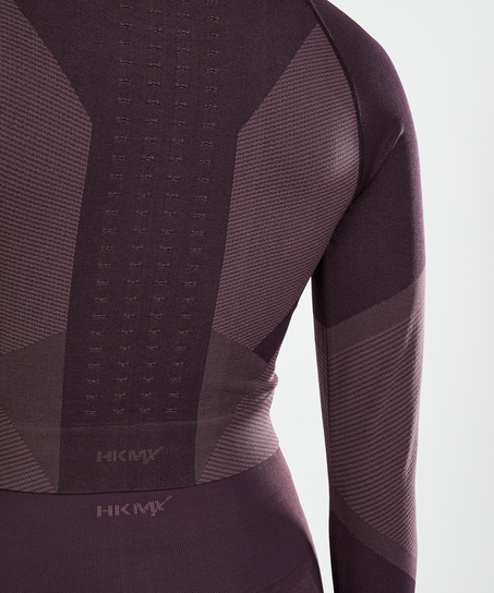 HKMX Crop top The Motion, Pourpre