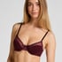 Soutien-gorge &agrave; armatures non-rembourr&eacute; Dulce, Pourpre