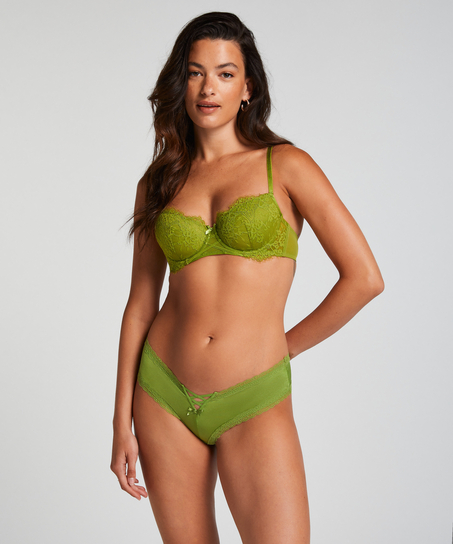 Slip br&eacute;silien en forme de V Vixen, Vert