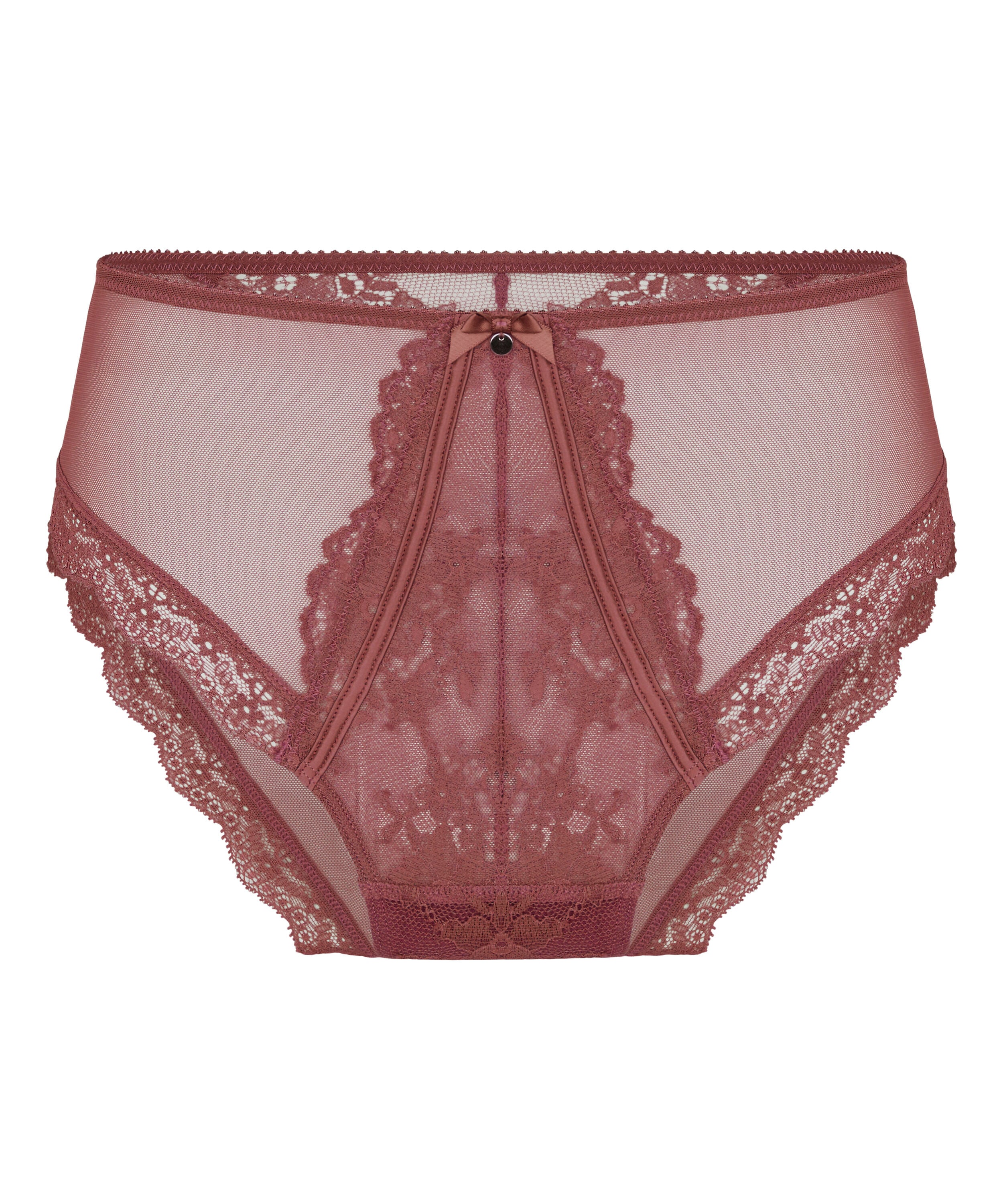 Culotte Taille Haute Naomi, Pourpre