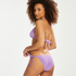 Haut de bikini Triangle Libby, Pourpre