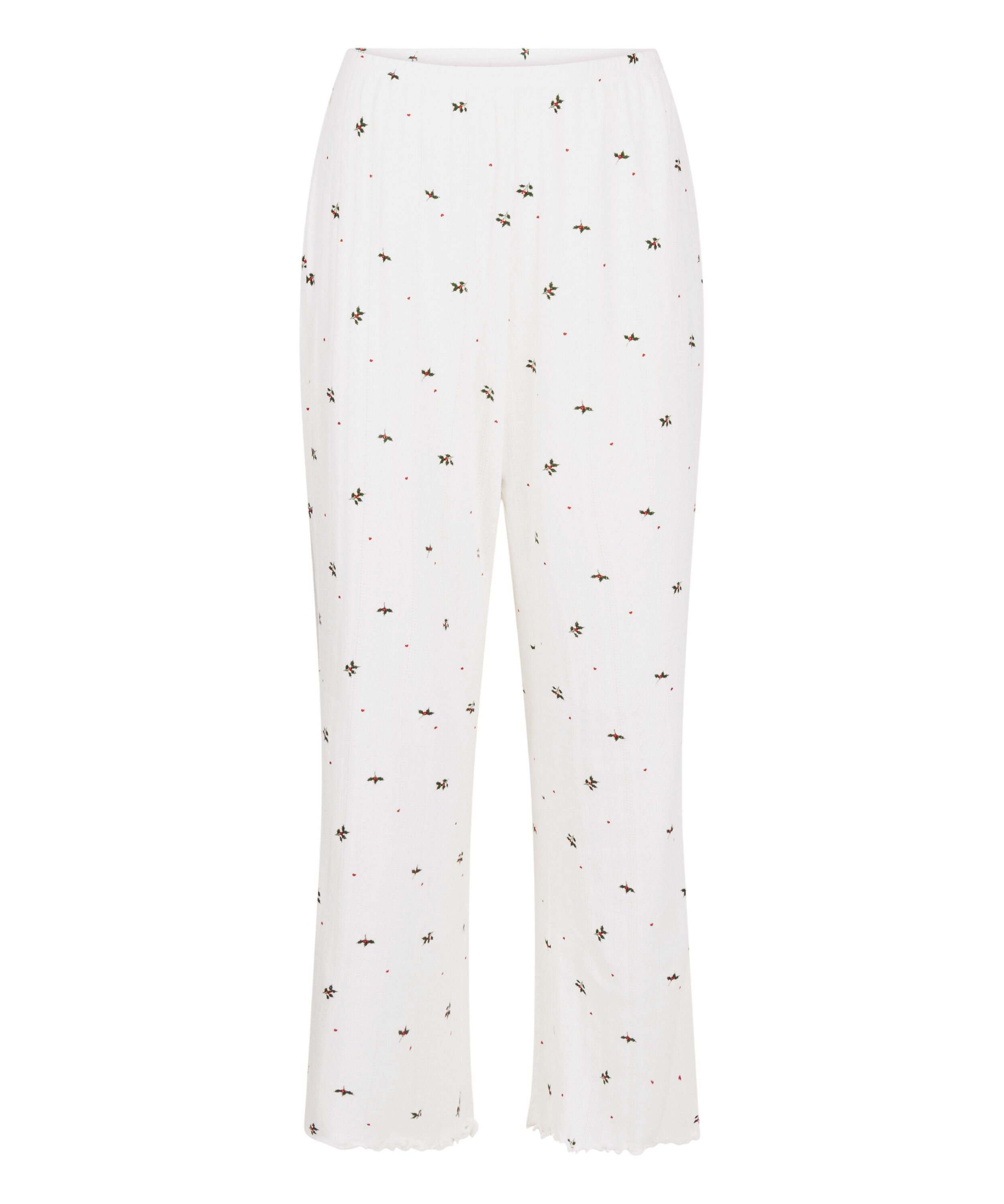 Pantalon de pyjama Pointelle, Blanc