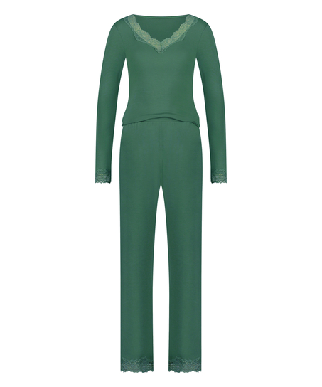 Ensemble de pyjama, Vert
