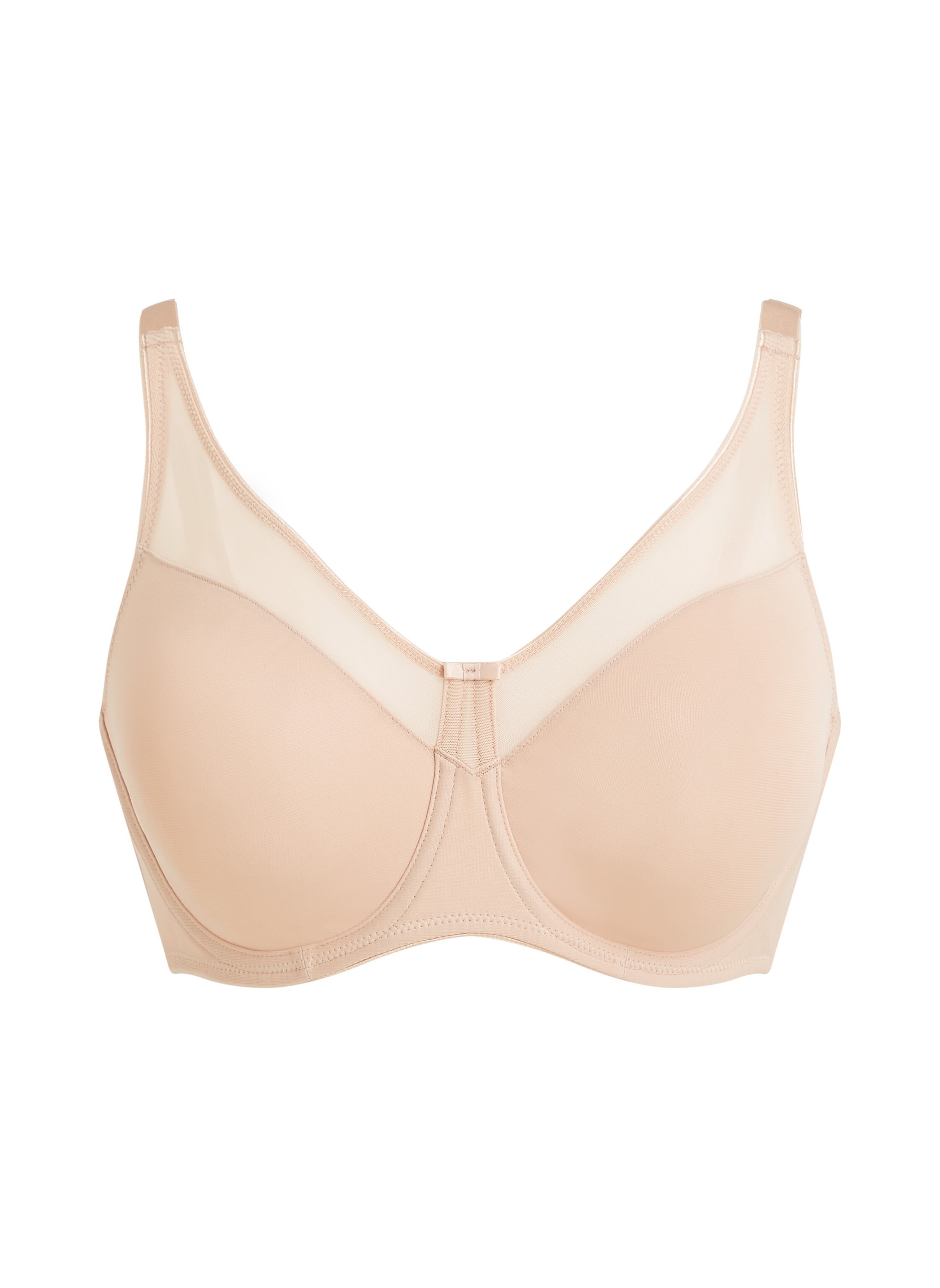 Soutien-gorge à armatures non-préformé minimiseur Nina, Beige