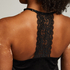 Top Velours Lace, Noir