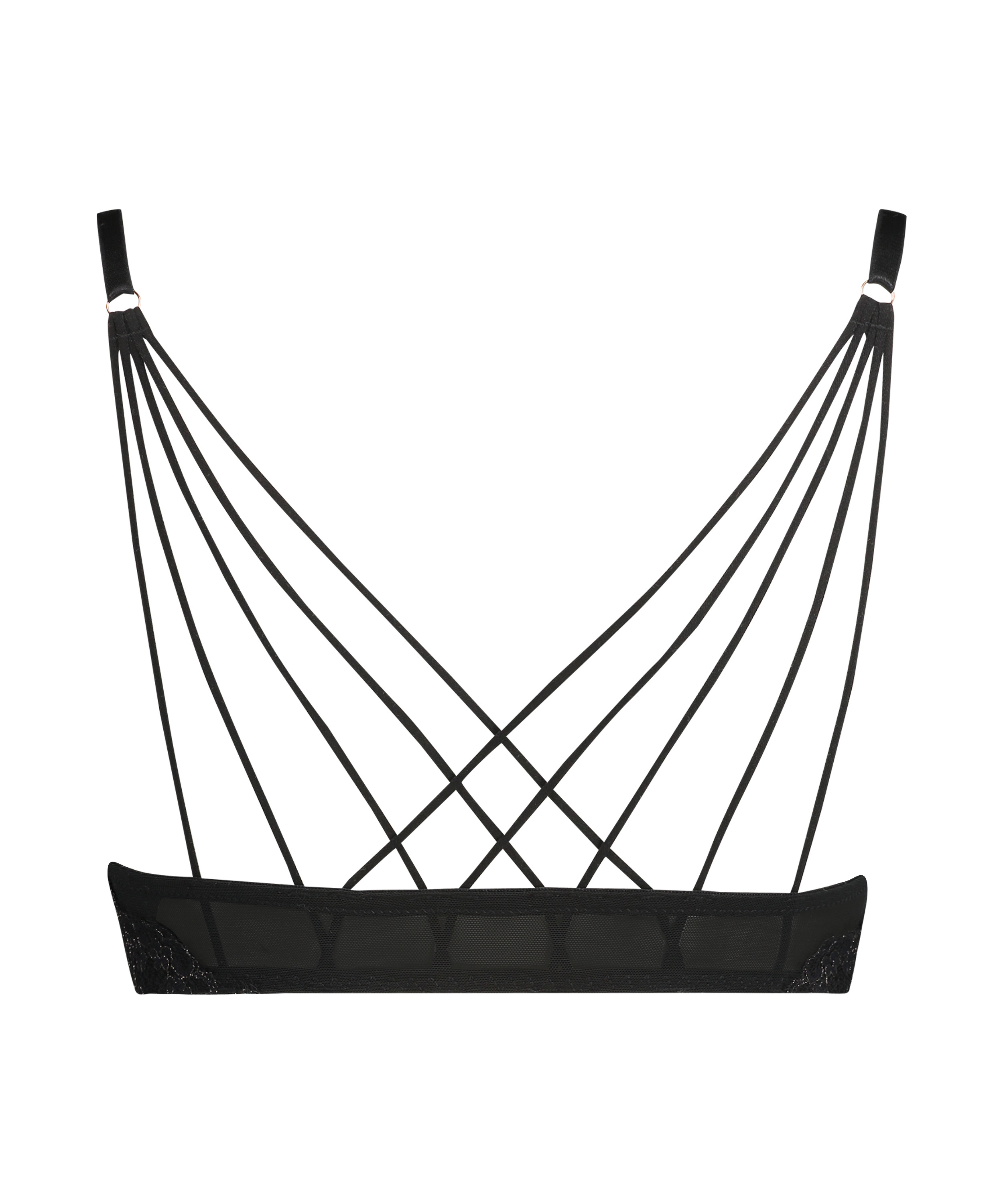 Soutien-gorge push-up à armatures préformé Arabella, Noir, main