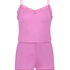 Korte pyjamaset Cami, Roze