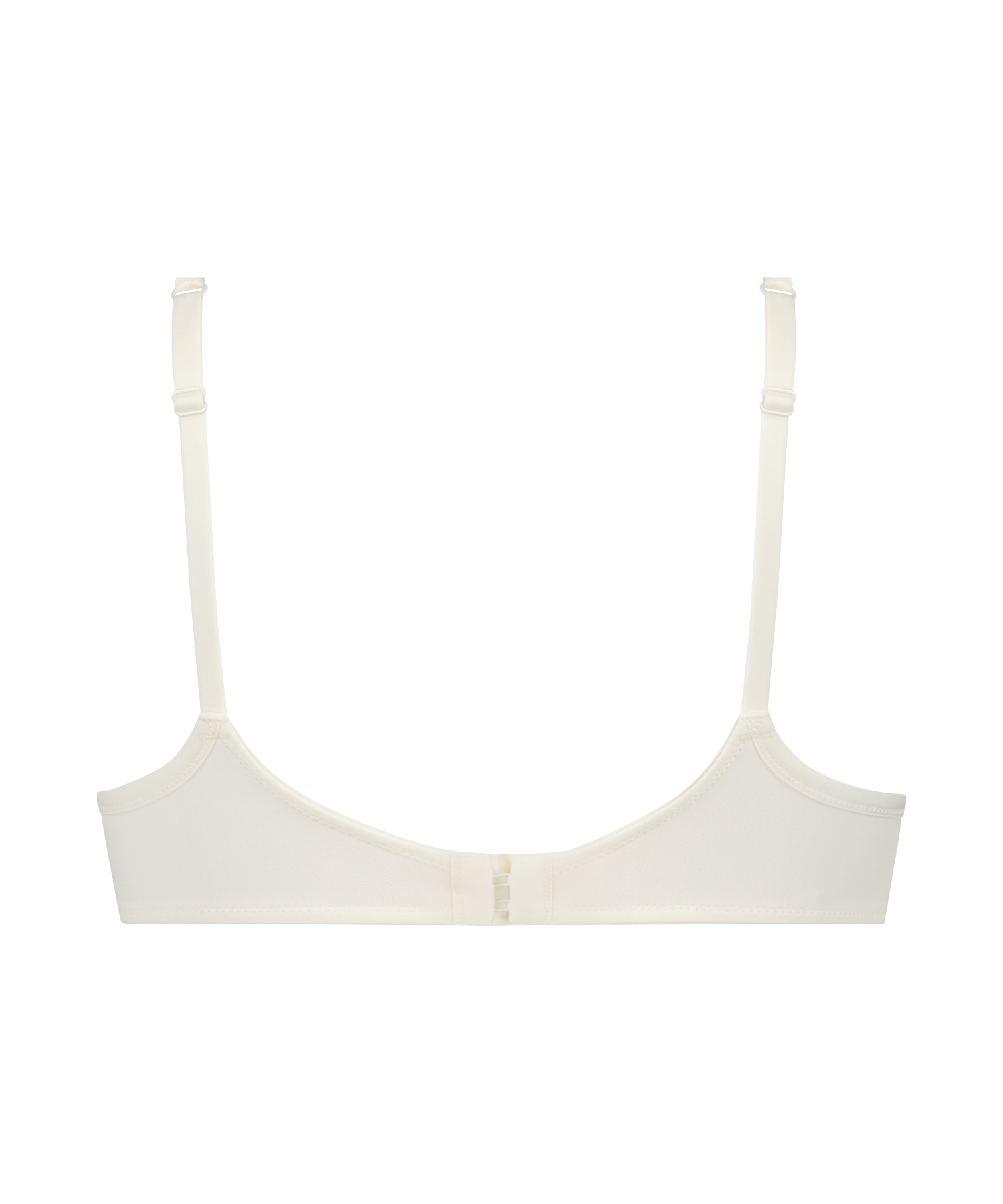 Soutien-gorge à armatures préformé en maille, Blanc, main