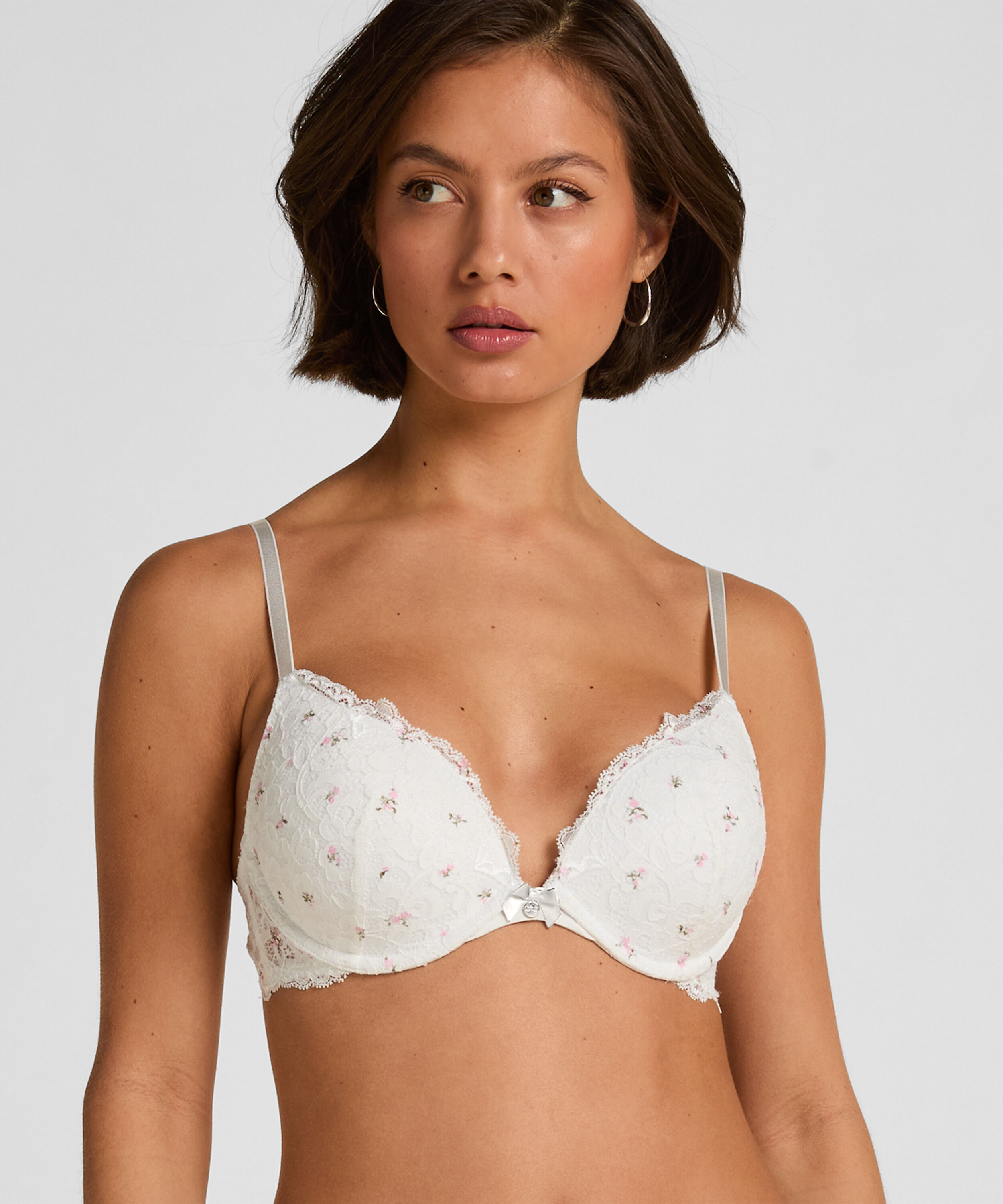 Voorgevormde push-up beugel bh Marine