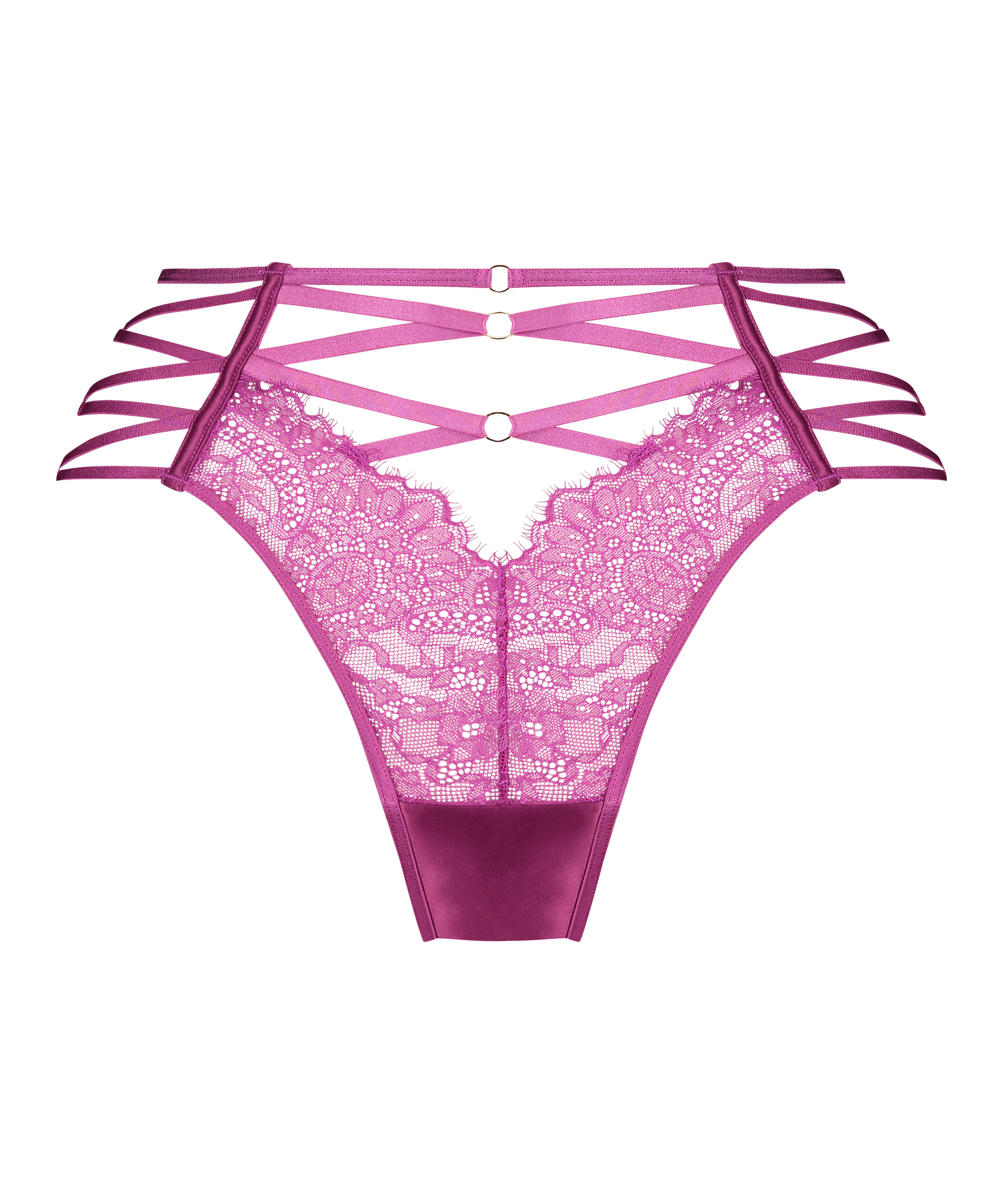 Slip brésilien Monet, Pourpre, main