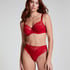 Hoge slip Sophie, Rood