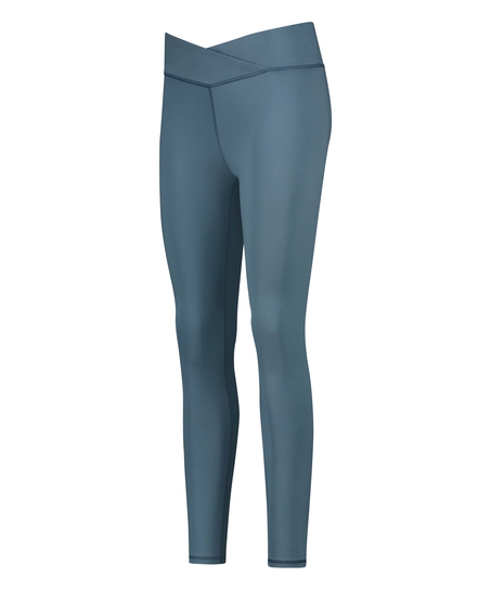 HKMX sportlegging met hoge taille, Blauw