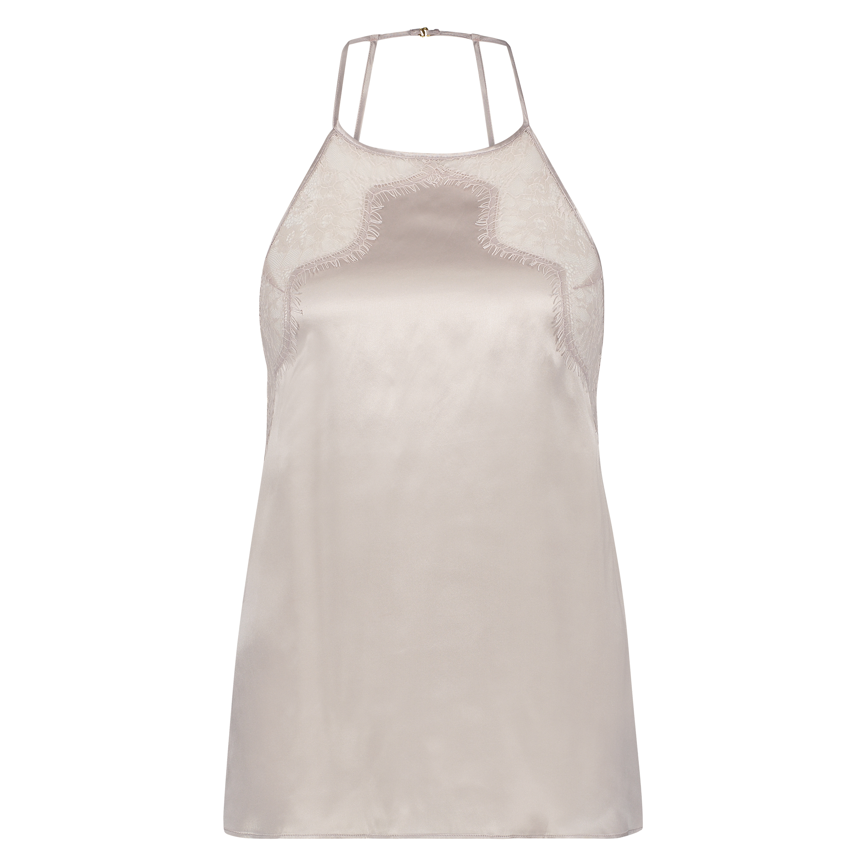 Haut Cami en soie, Rose, main