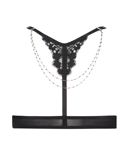 Soutien-gorge à armatures préformé push-up  Lorena, Noir