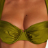 Haut de bikini à armatures non préformé Palm, Vert
