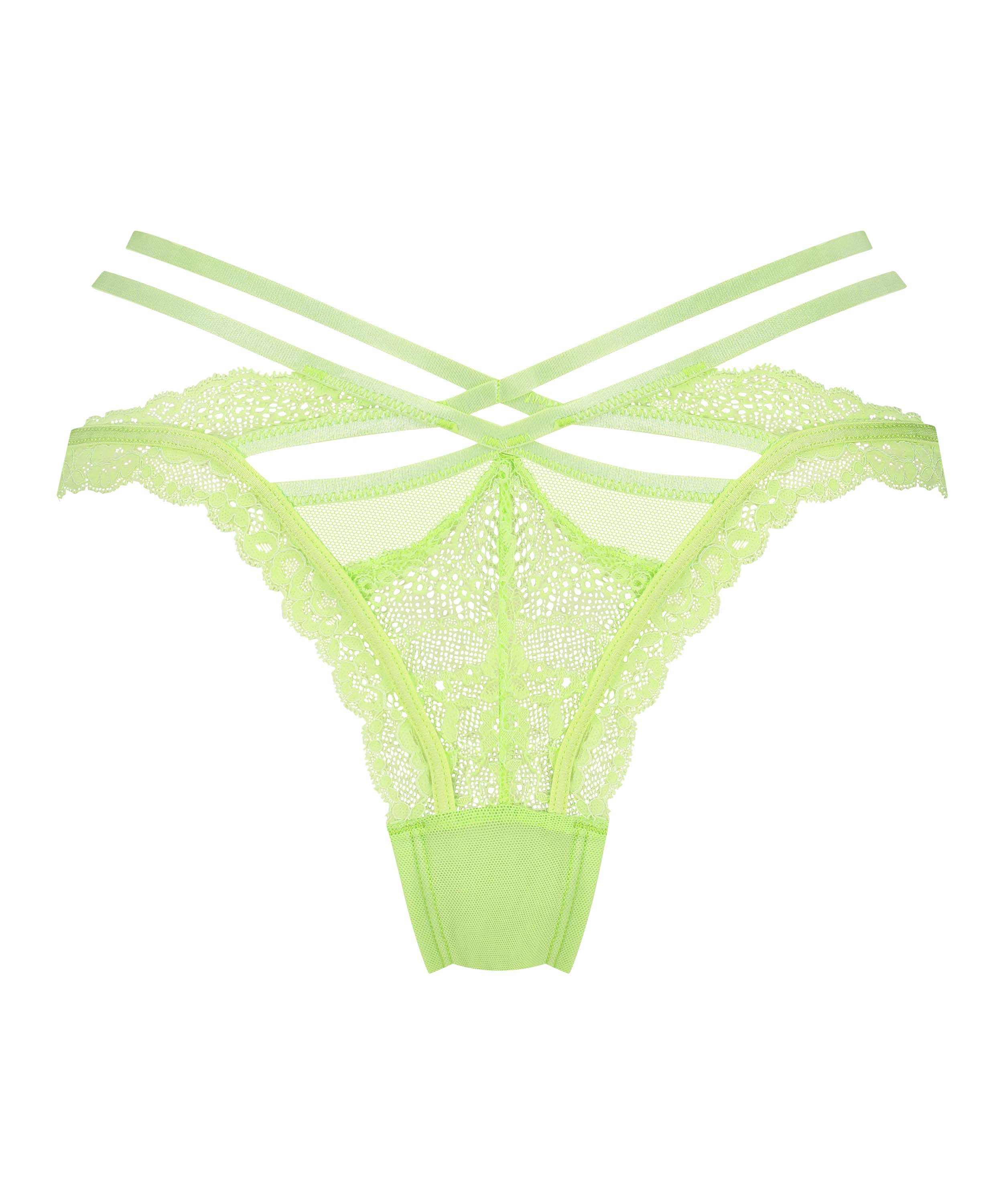 Slip brésilien Janine, Vert, main