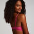 Soutien-gorge &agrave; armatures pr&eacute;form&eacute; Plunge, Rose