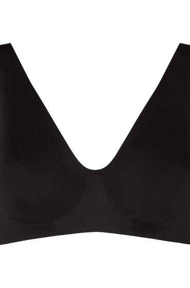 Hunkemöller Voorgevormde Bh Zonder Beugel Super Comfort Zwart