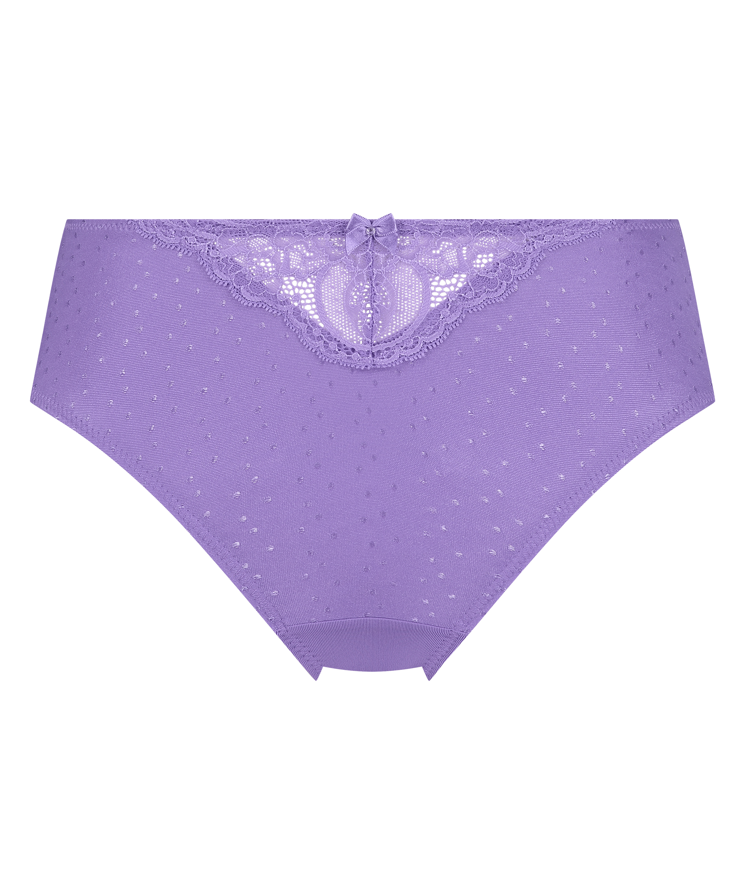 Slip taille haute Sophie, Pourpre, main