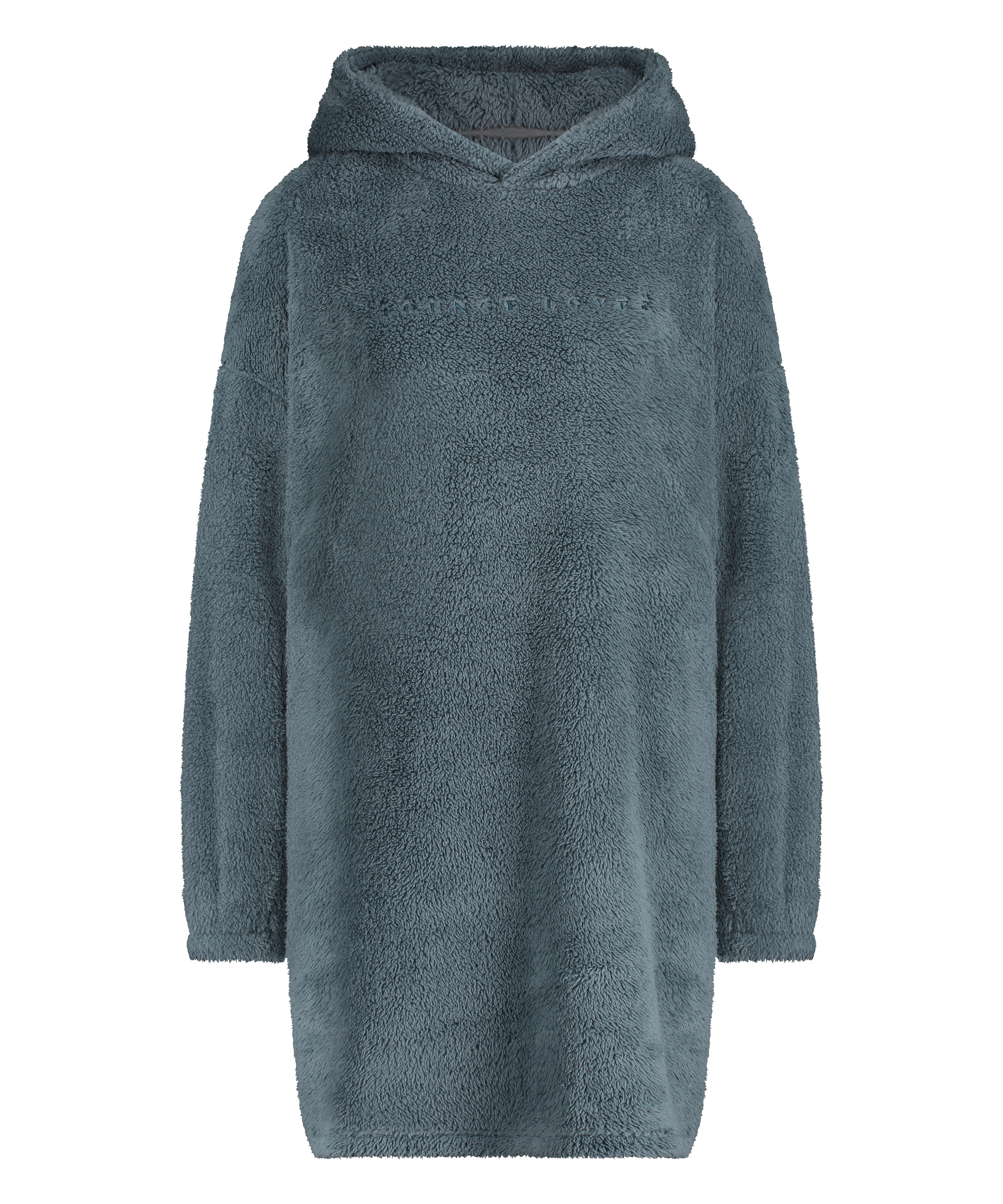 Robe polaire Snuggle Lounge, Bleu, main