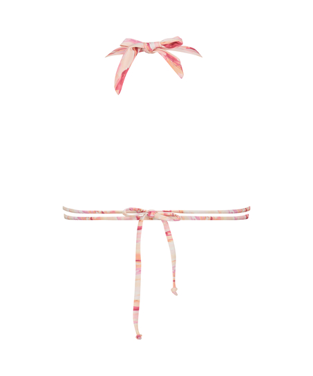 Haut de bikini triangle Amalfi, Blanc