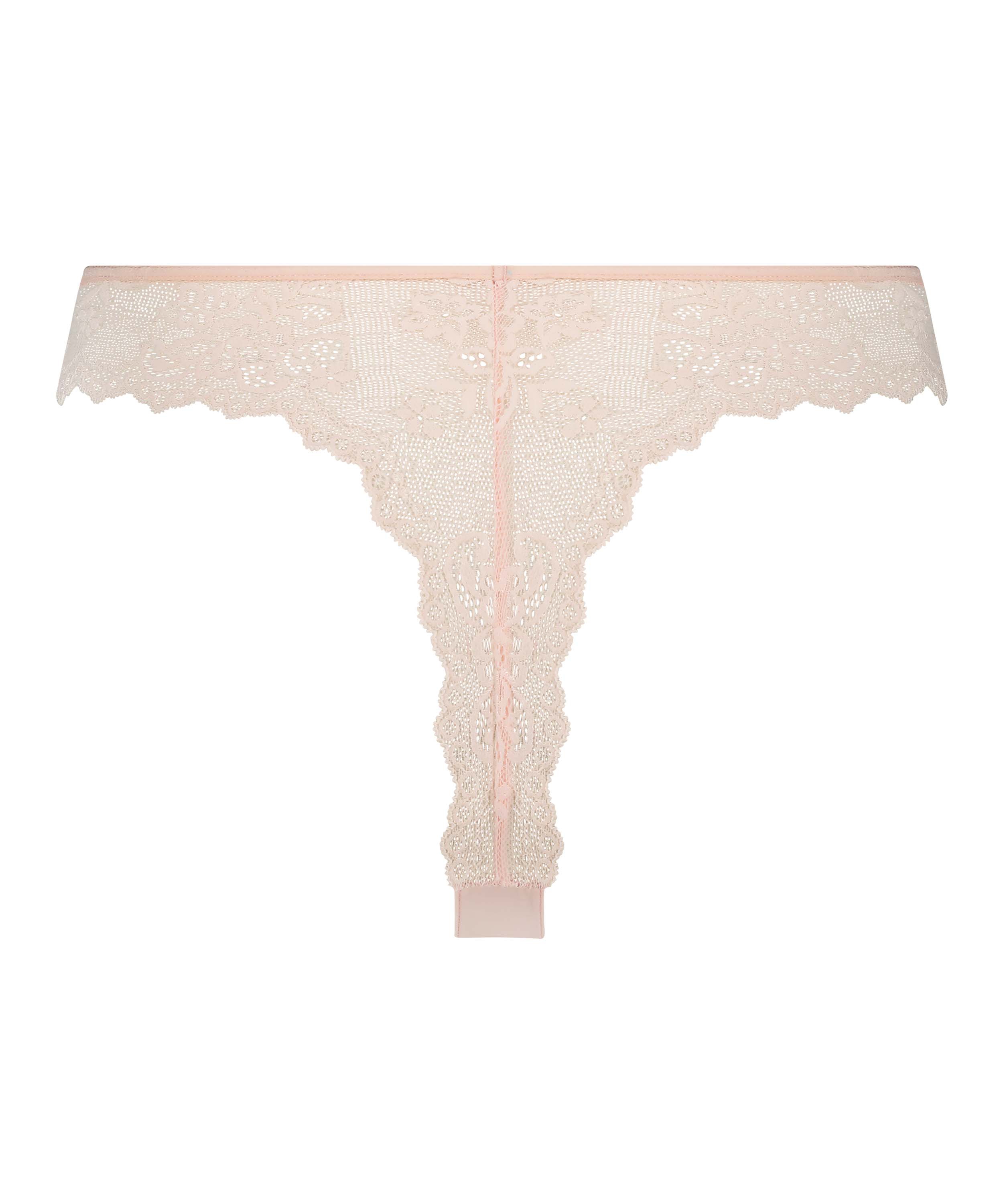 String Invisible Lace back, Rose, main
