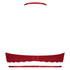 Soutien-gorge &agrave; armatures pr&eacute;form&eacute; Adele, Rouge