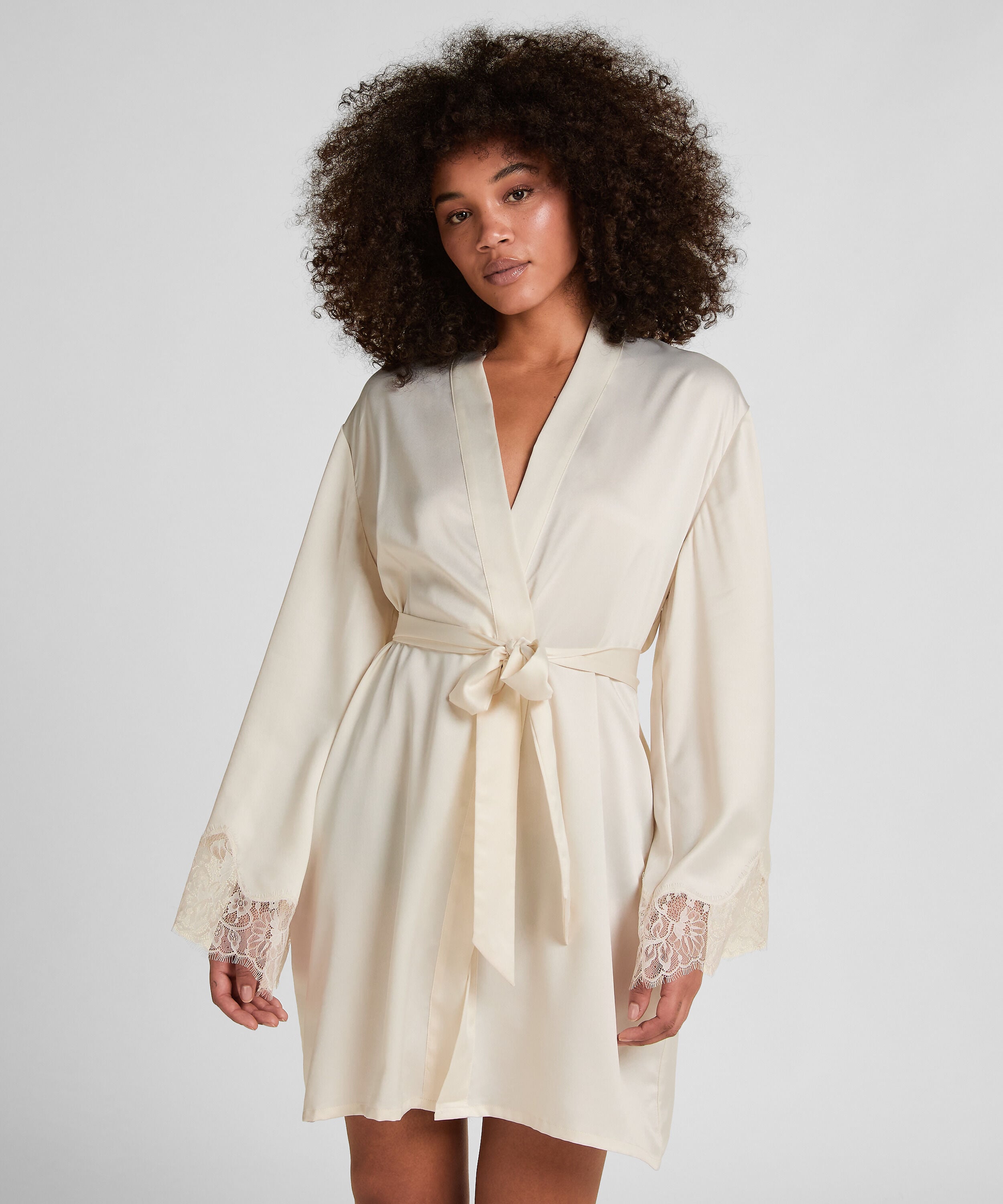 Kimono en satin Valerie