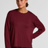 Pyjama Top Loose Pointelle, Rouge