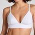 Brassière en coton, Blanc