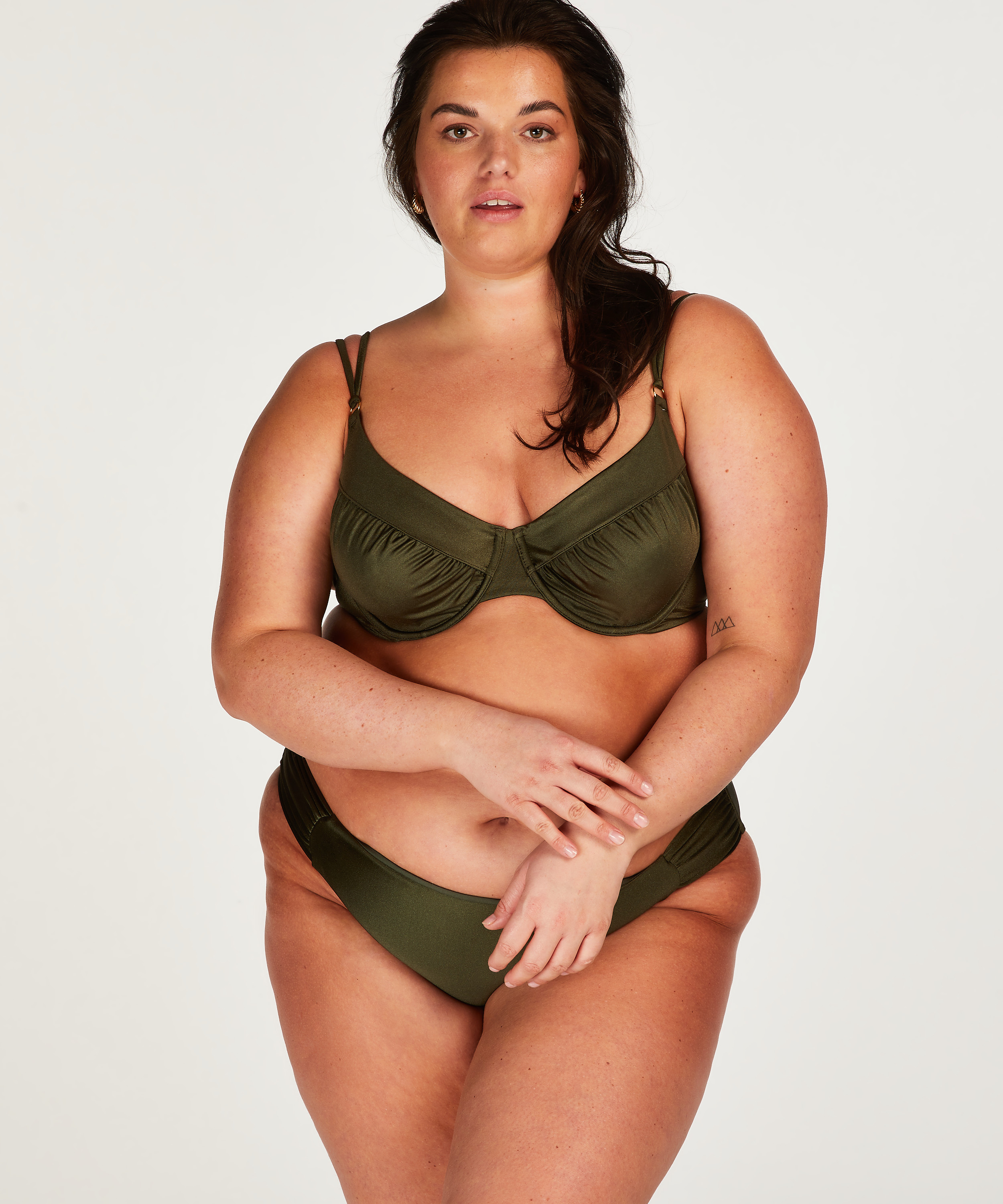 Slip de Bikini Rio Crete, Vert, main