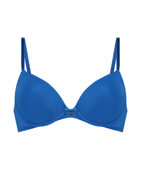 Soutien-gorge &agrave; armatures pr&eacute;form&eacute; Plunge, Bleu