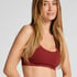 Bralette Scoop Dianne, Rood