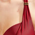Voorgevormde push-up bikinitop Sunset Dream, Rood