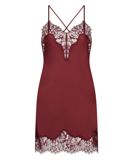 Slipdress Valerie, Rood
