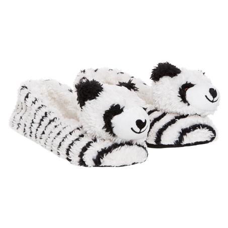 Ballerina slippers Animal Panda, Wit