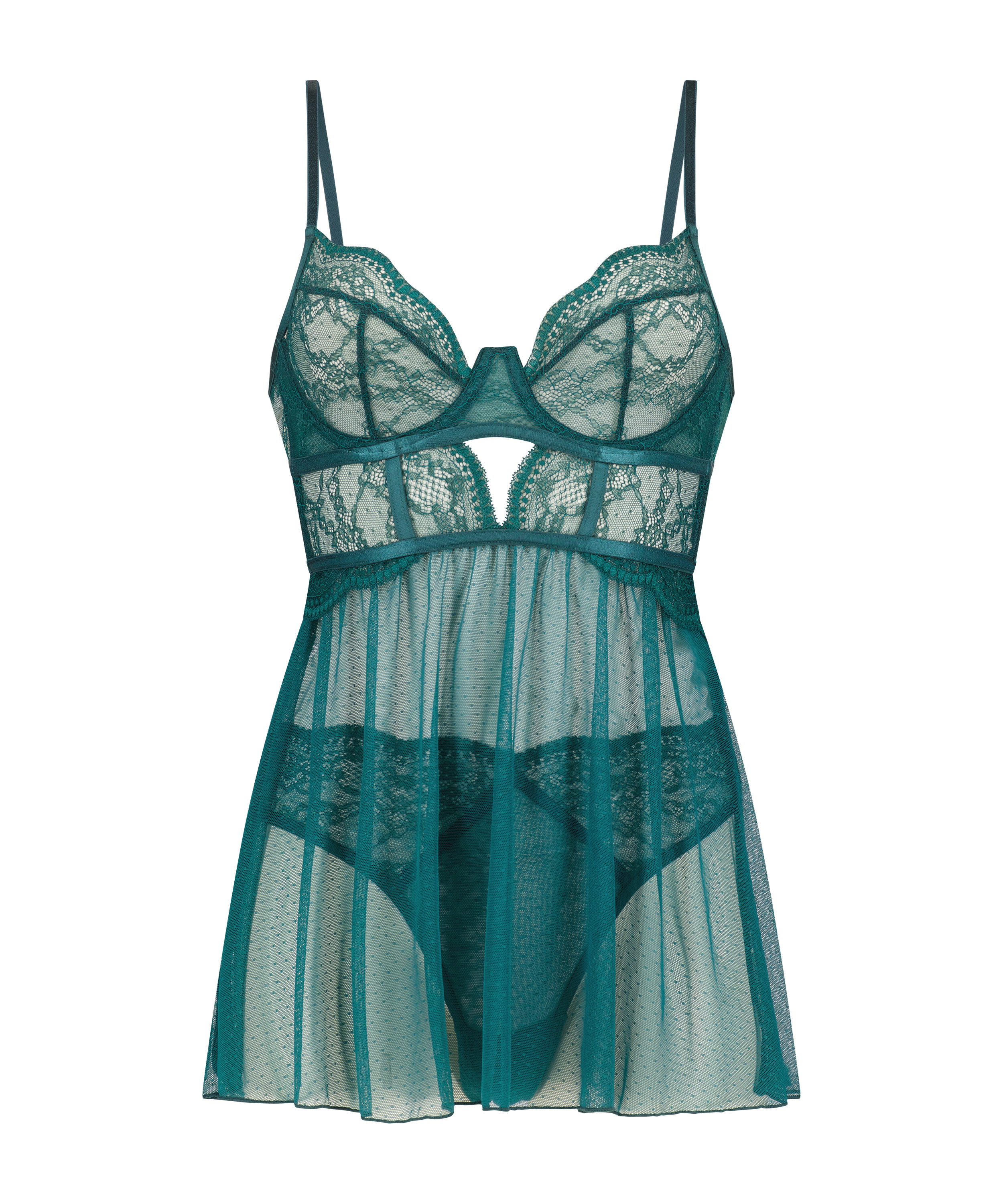 Babydoll Isabelle, Groen, main