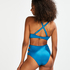 Voorgevormde beugel bikini top Sunset Dreams Cup E +, Blauw
