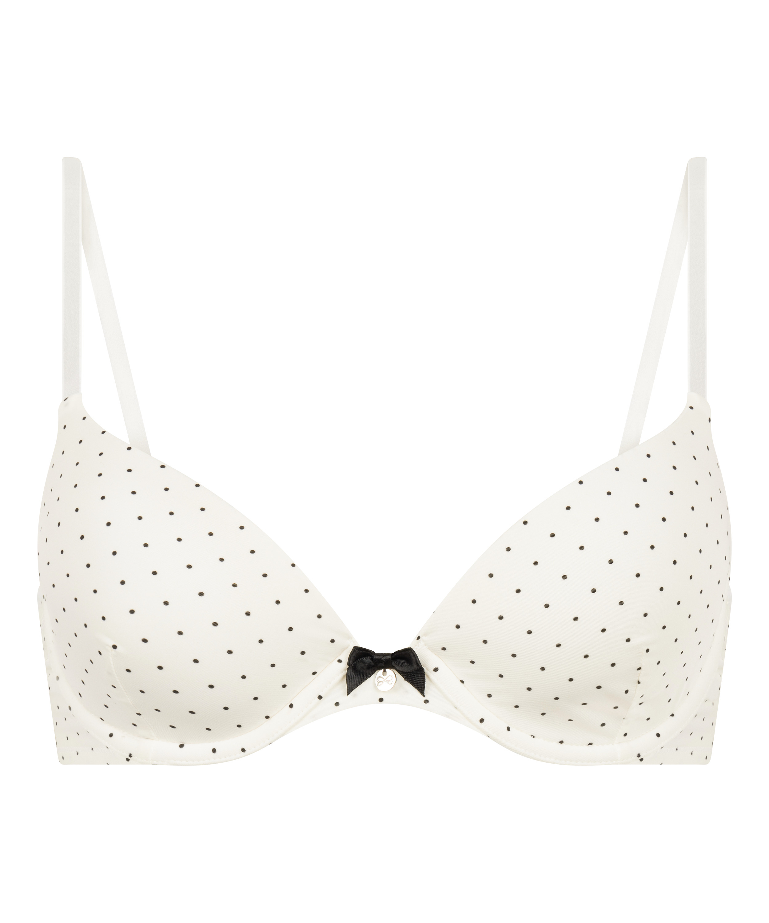 Soutien-gorge &agrave; armatures pr&eacute;form&eacute; Plunge, Blanc, main