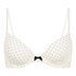 Soutien-gorge &agrave; armatures pr&eacute;form&eacute; Plunge, Blanc